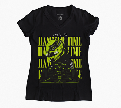 Playera Mujer Hamilton It´s Hammer Time Formula 1