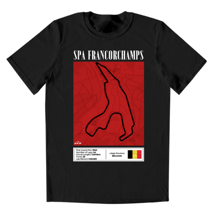 Playera Hombre Skyline Racing Tracks Spa