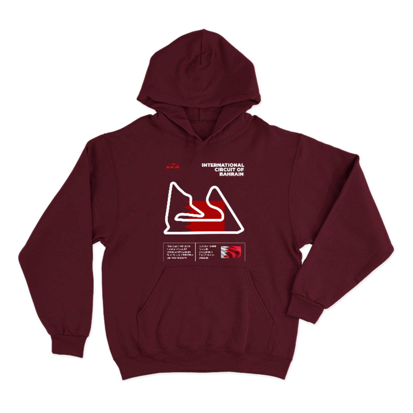 Hoodie Skyline Racing Tracks Bahrein