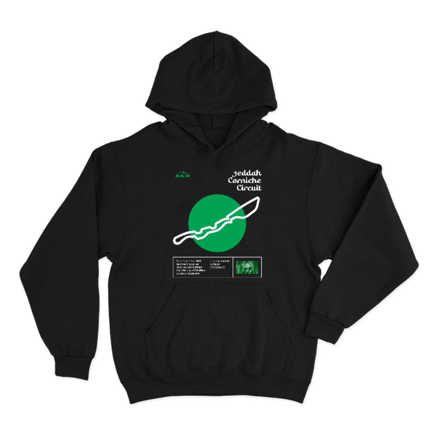 Hoodie Skyline Racing Tracks Jeddah