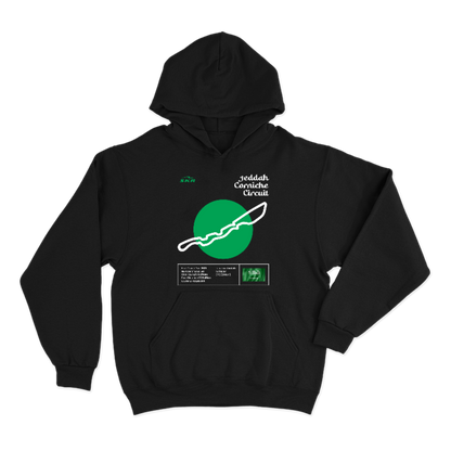 Hoodie Skyline Racing Tracks Jeddah