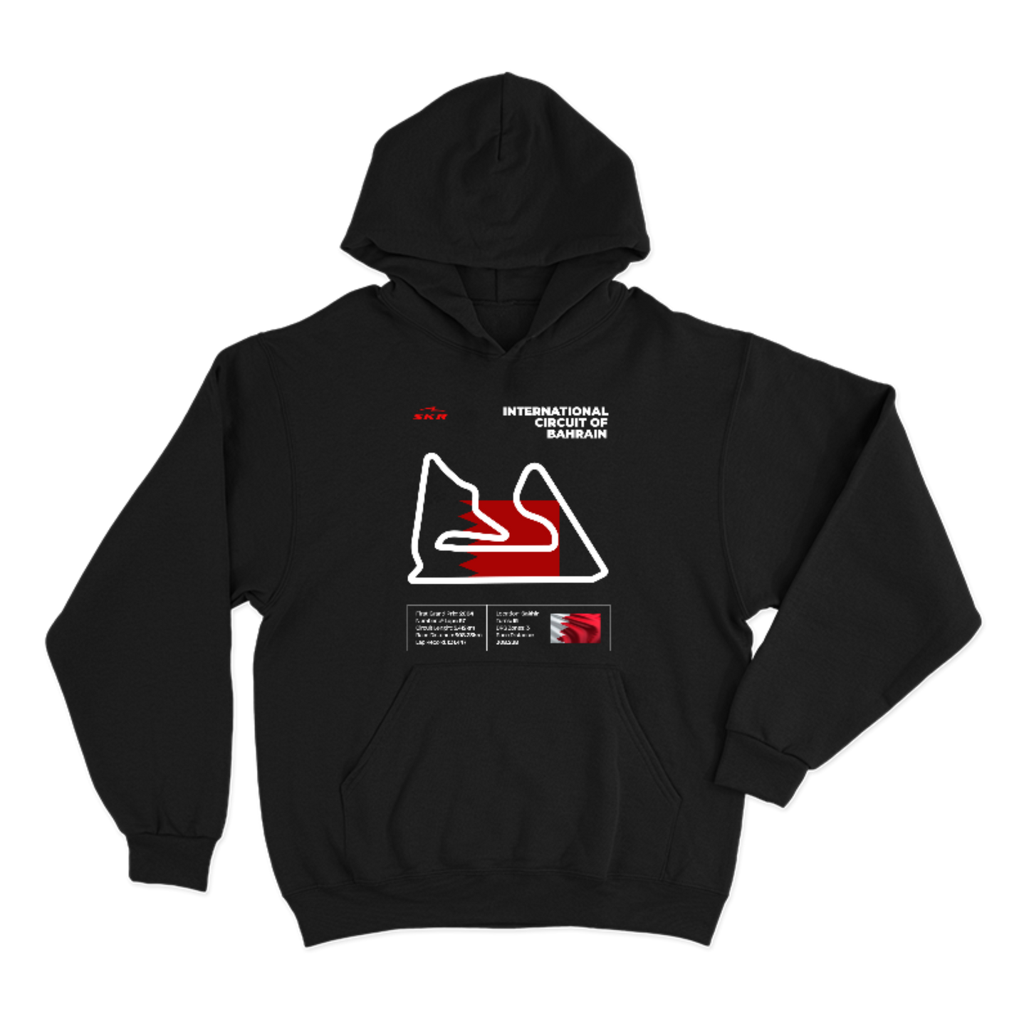 Hoodie Skyline Racing Tracks Bahrein