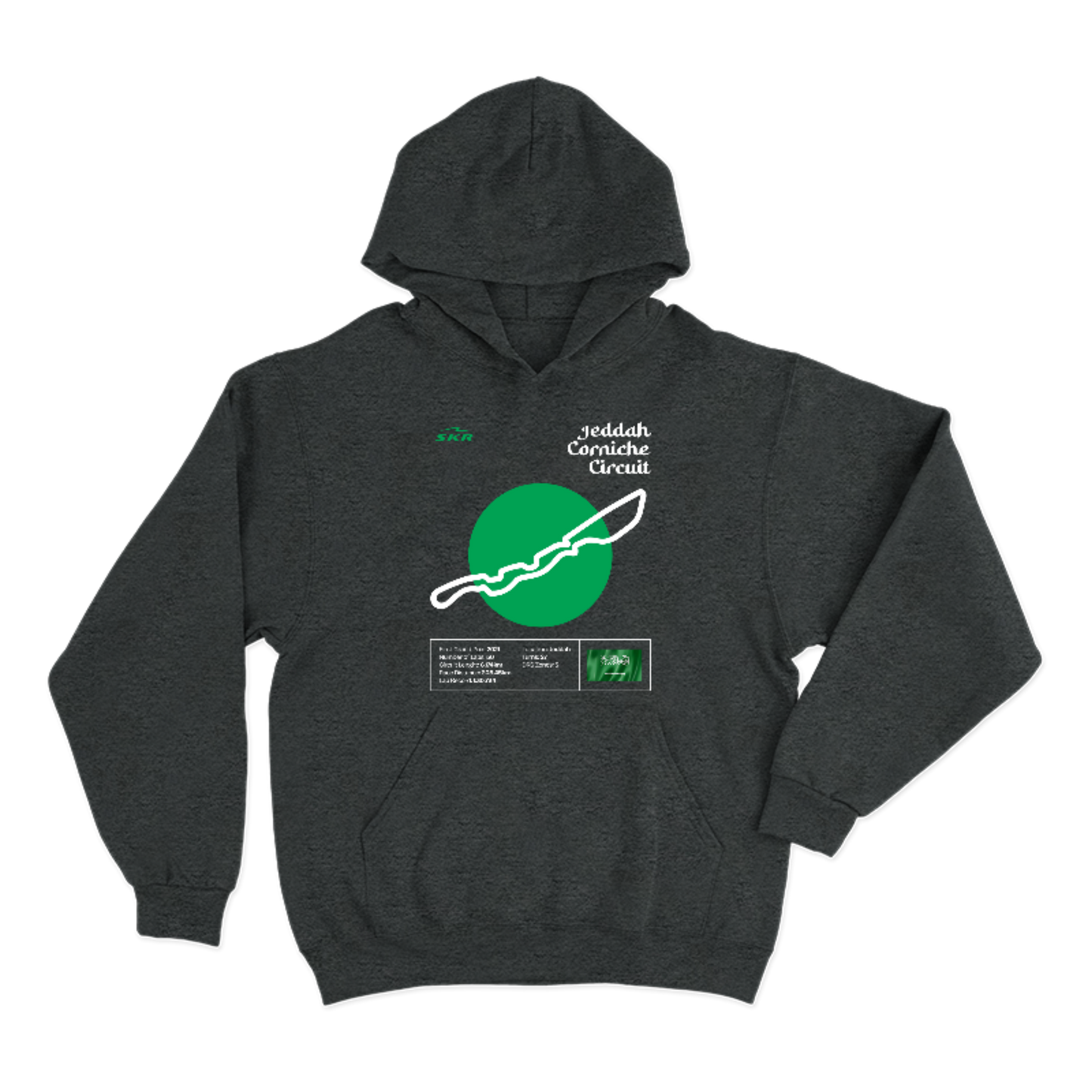 Hoodie Skyline Racing Tracks Jeddah