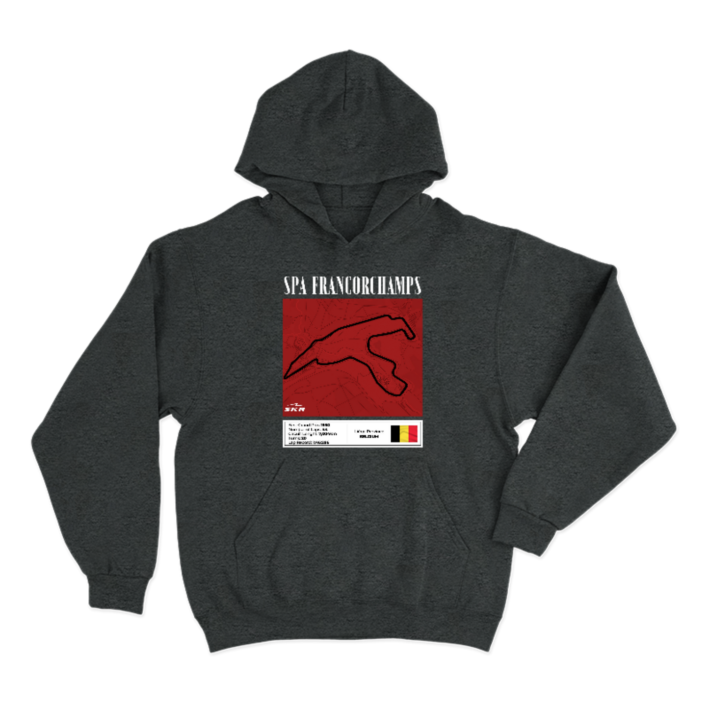 Hoodie Skyline Racing Tracks Spa