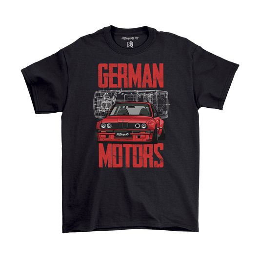 Playera Hombre BMW German Motors Retro