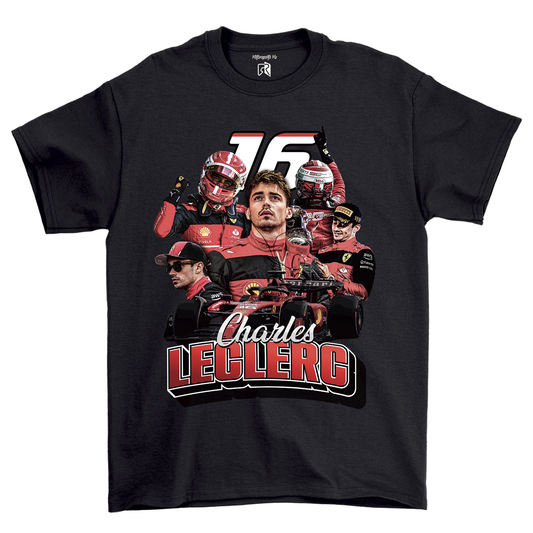 Playera Hombre Charles Leclerc Bundle