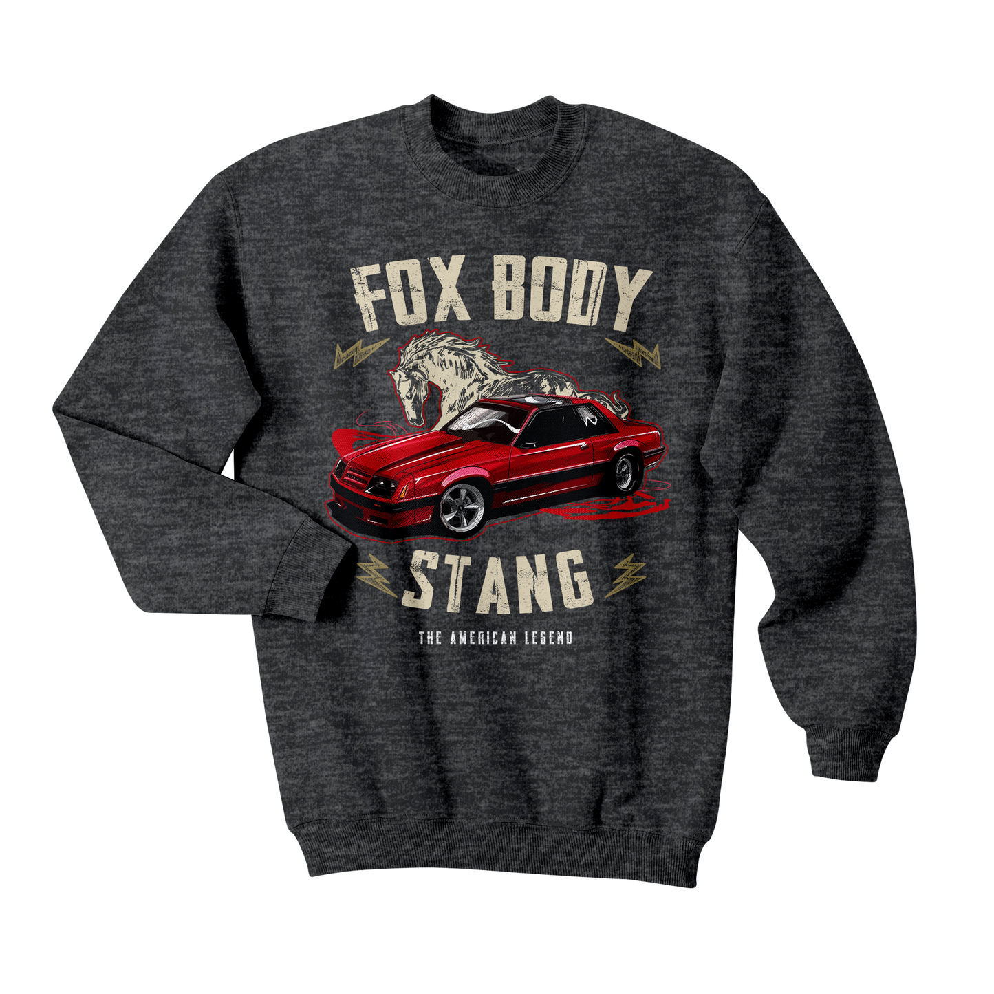 Sudadera Fox Body Stang Red 82