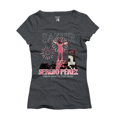 Playera Mujer Checo Pérez Sakhir Victoria Formula 1