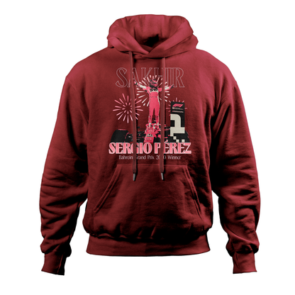 Hoodie Sergio Checo Pérez Sakhir Victoria Formula 1