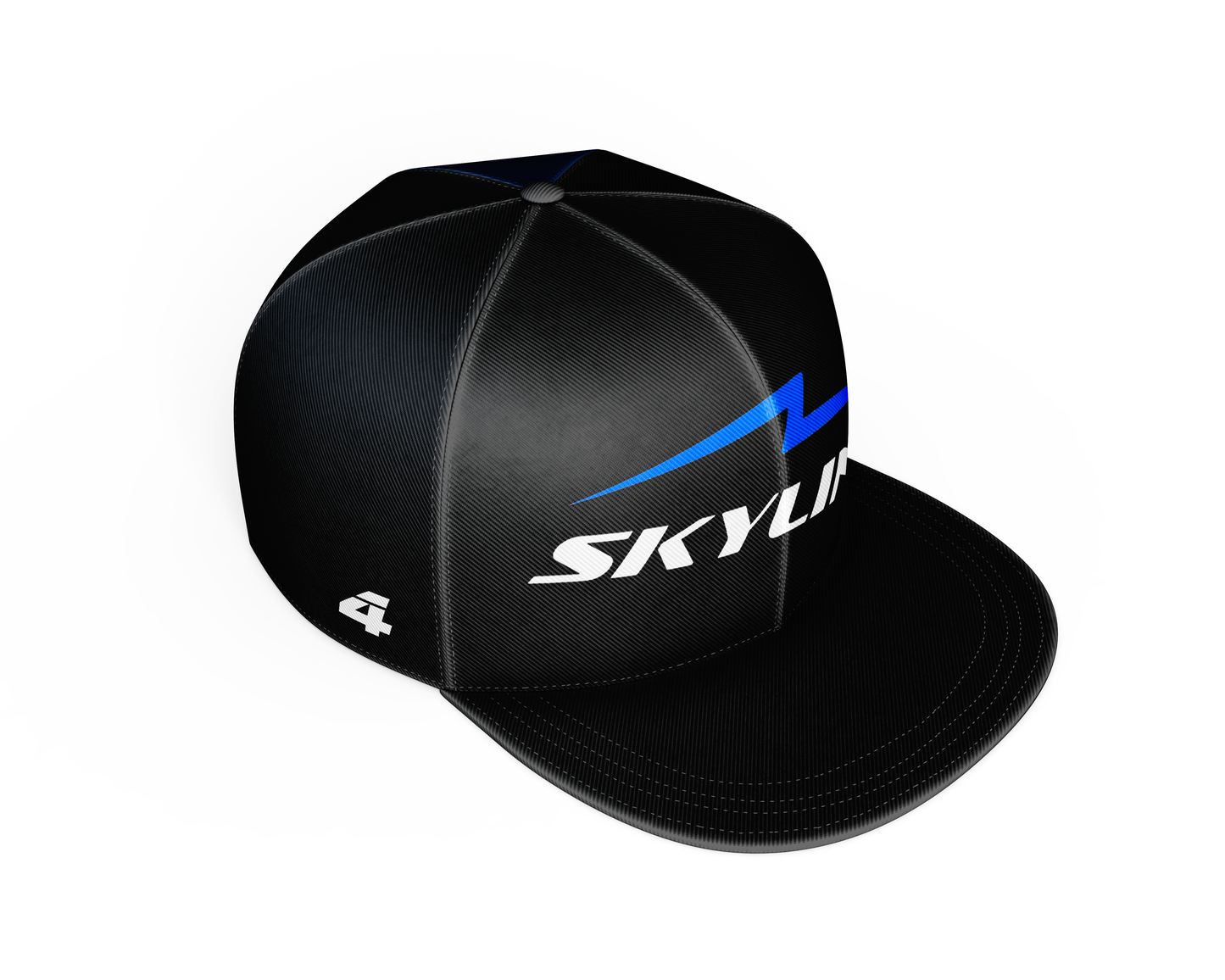 Gorra Plana Skyline Racing Skyline Negra