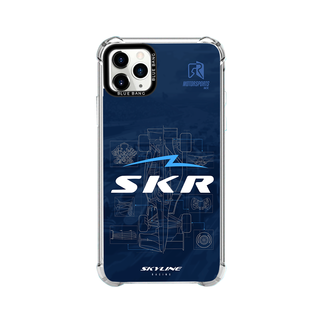 Funda de Celular Holográfica Skyline Racing Car