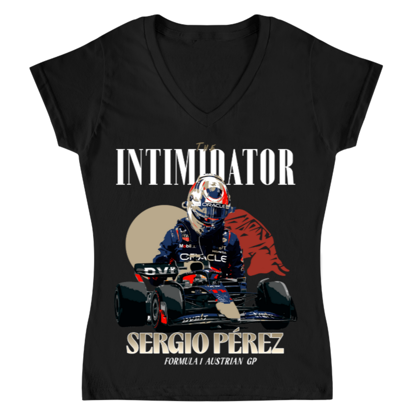 Playera Mujer Checo Pérez Intimidator Formula 1