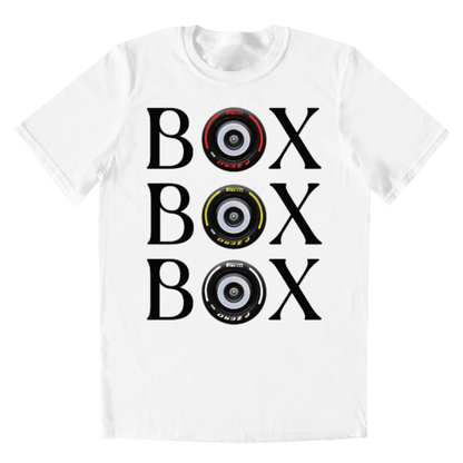 Playera Hombre Box Box Formula 1 Llanta 22-23