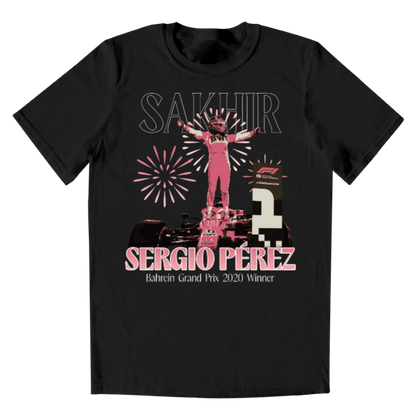 Playera Hombre Sergio Checo Pérez Sakhir Victoria Formula 1