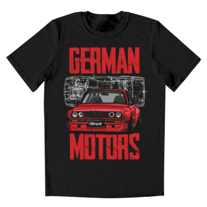 Playera Hombre BMW German Motors Retro