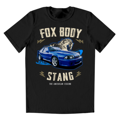 Playera Hombre Fox Body Stang Blue 92