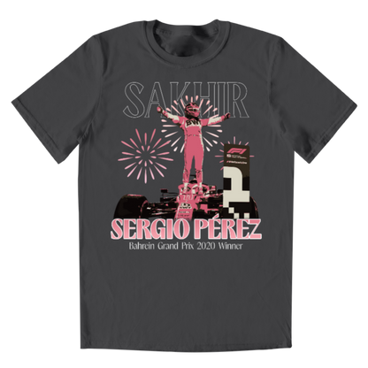 Playera Hombre Sergio Checo Pérez Sakhir Victoria Formula 1