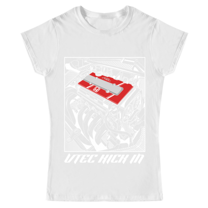 Playera Mujer V-TEC Kick In Motor (Obscuros)