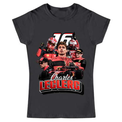 Playera Mujer Charles Leclerc Bundle