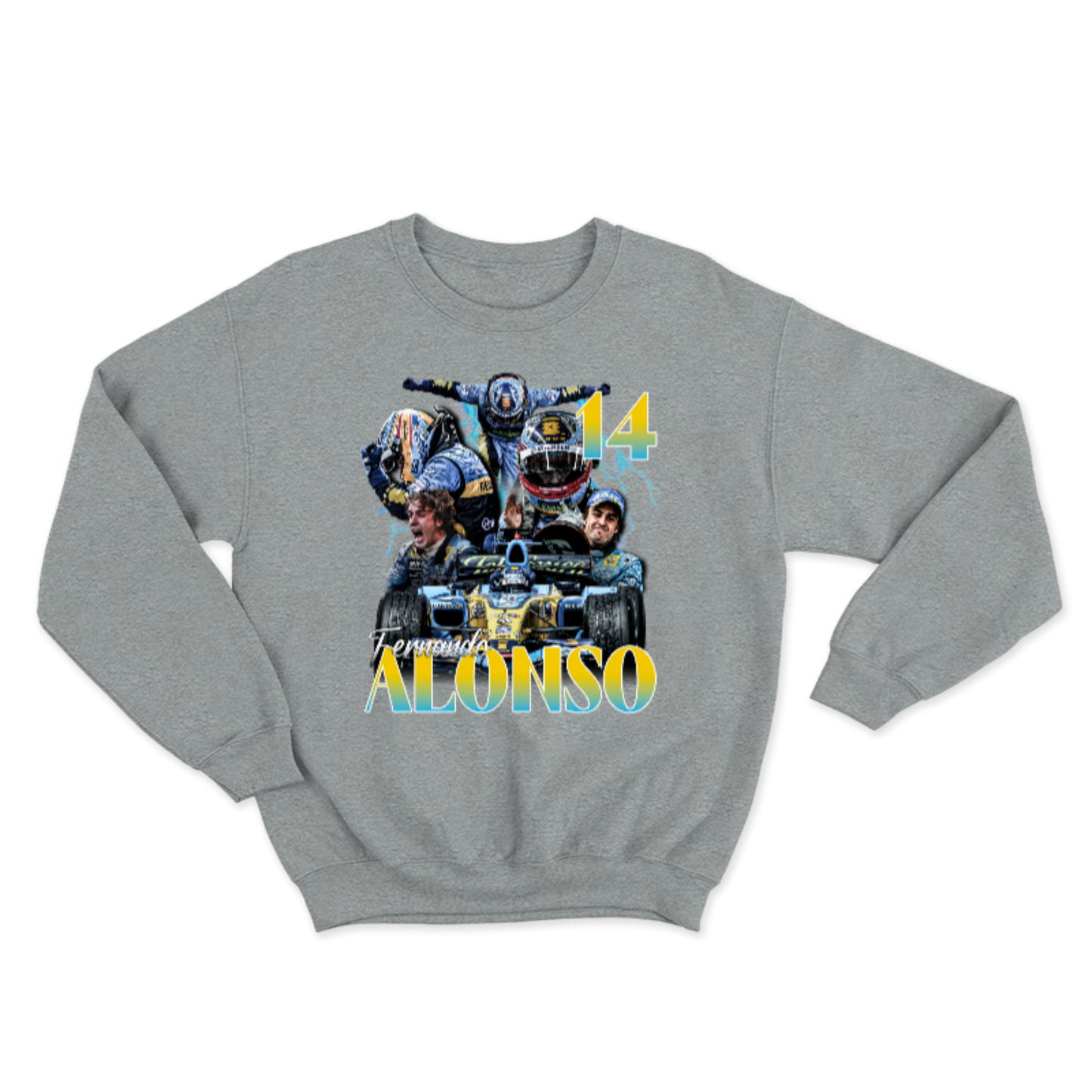 Sudadera Fernando Alonso Retro Fórmula 1