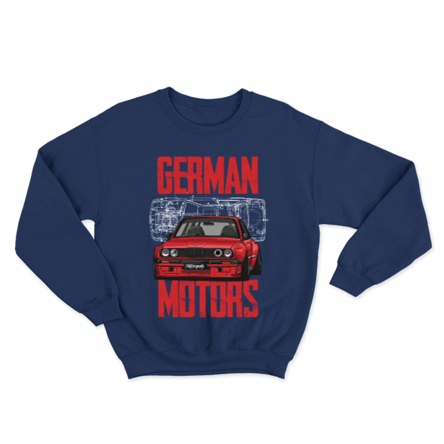 Sudadera BMW German Motors Retro