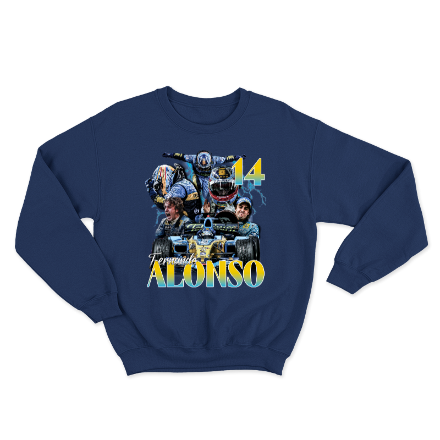 Sudadera Fernando Alonso Retro Fórmula 1