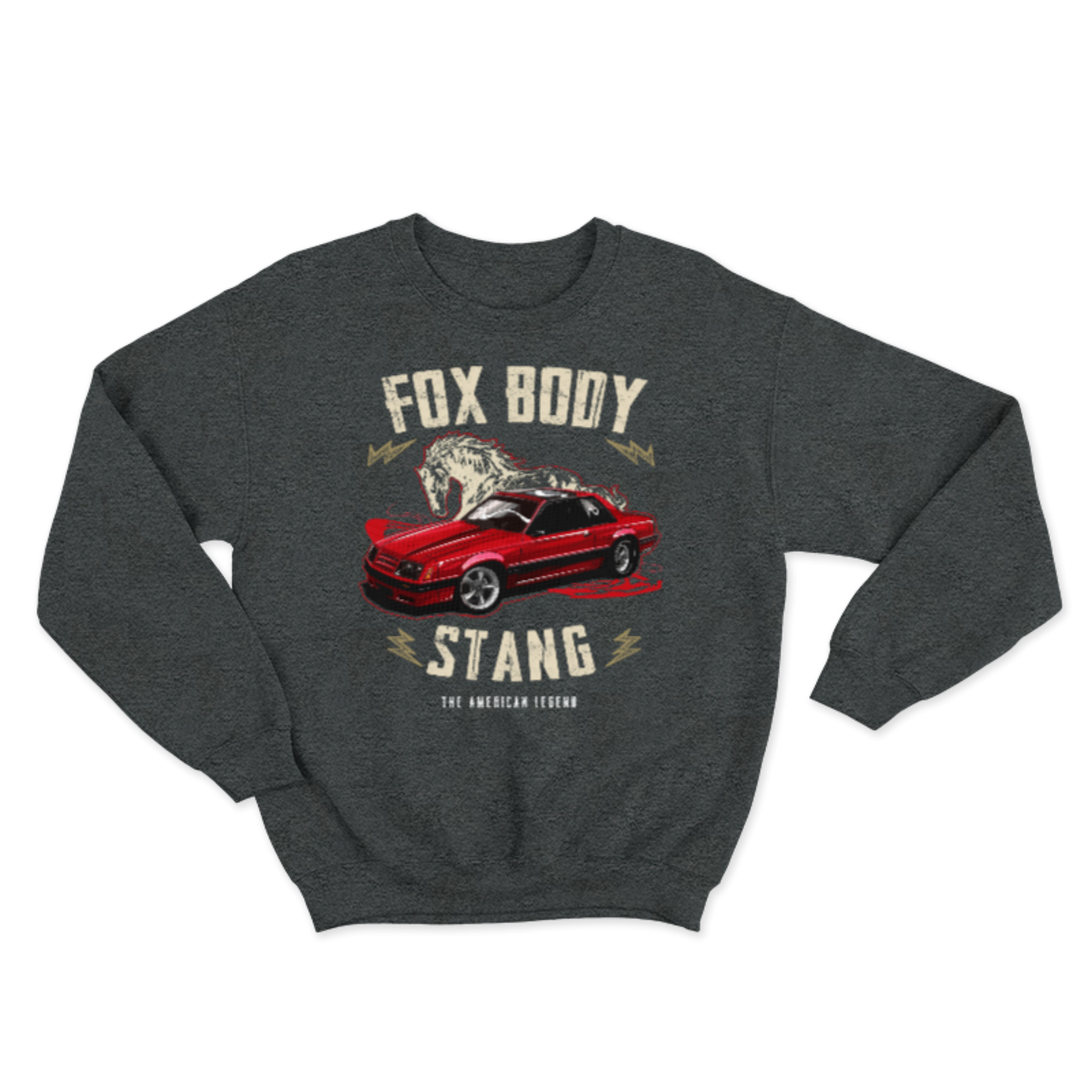 Sudadera Fox Body Stang Red 82