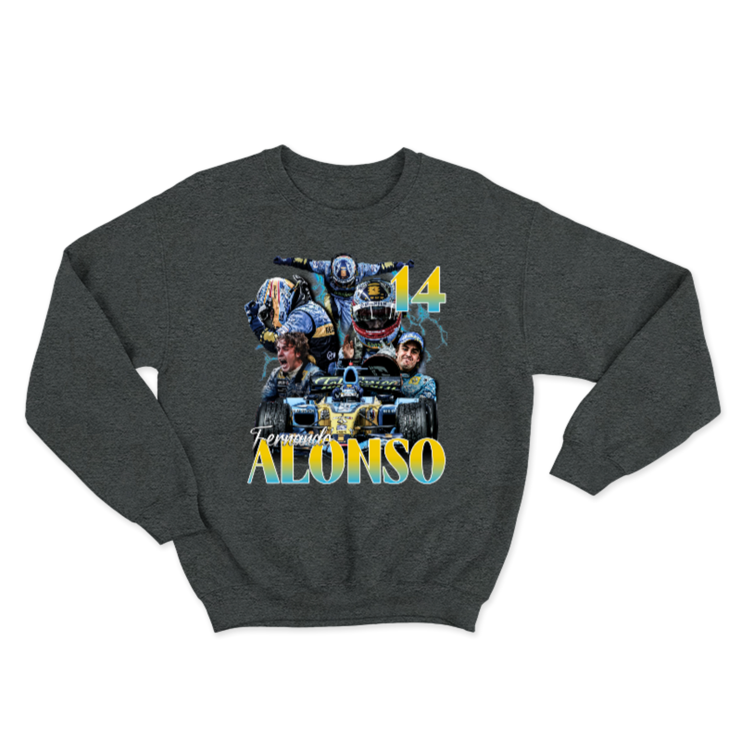 Sudadera Fernando Alonso Retro Fórmula 1