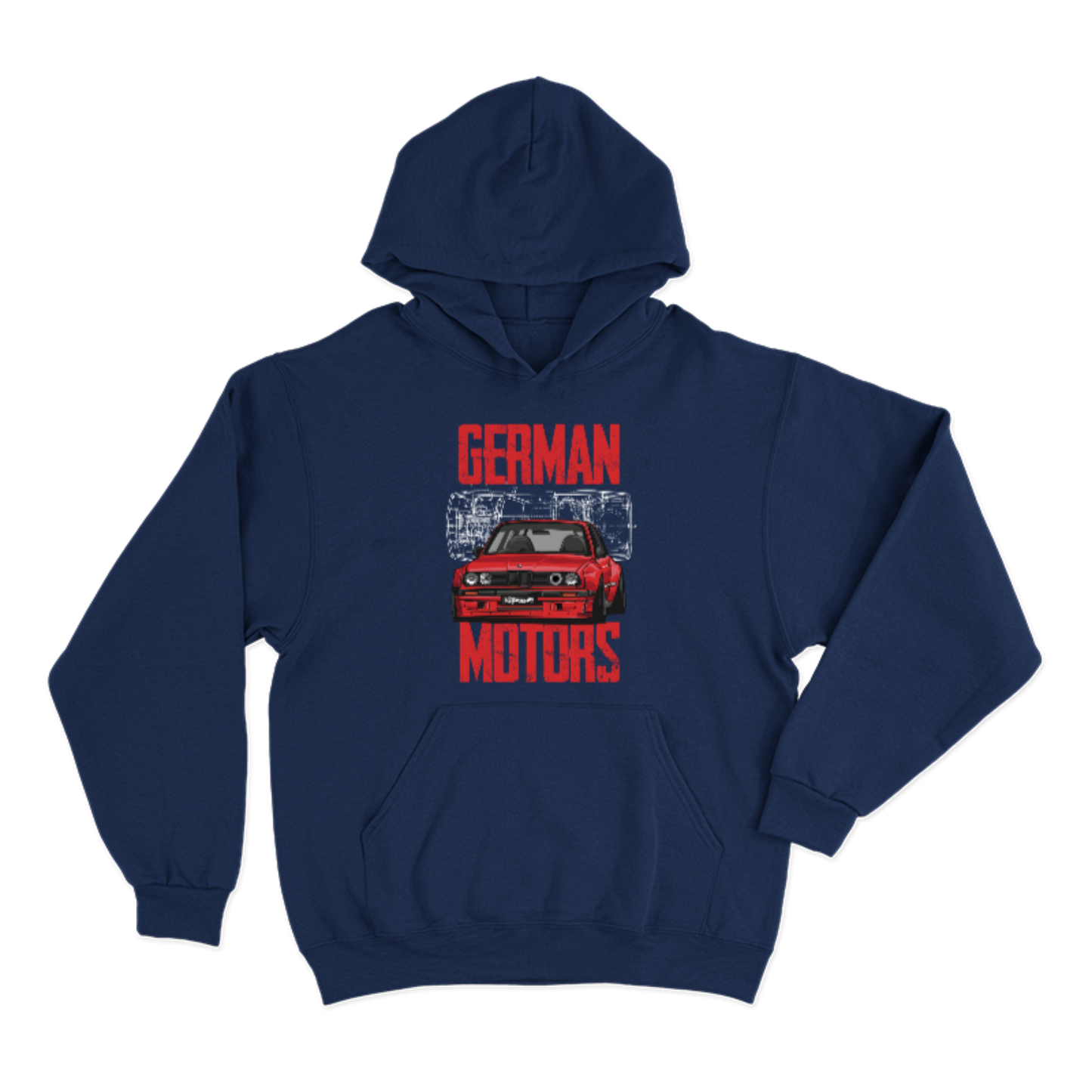 Hoodie BMW German Motors Retro