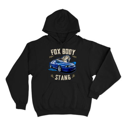 Hoodie Fox Body Stang 92 Blue