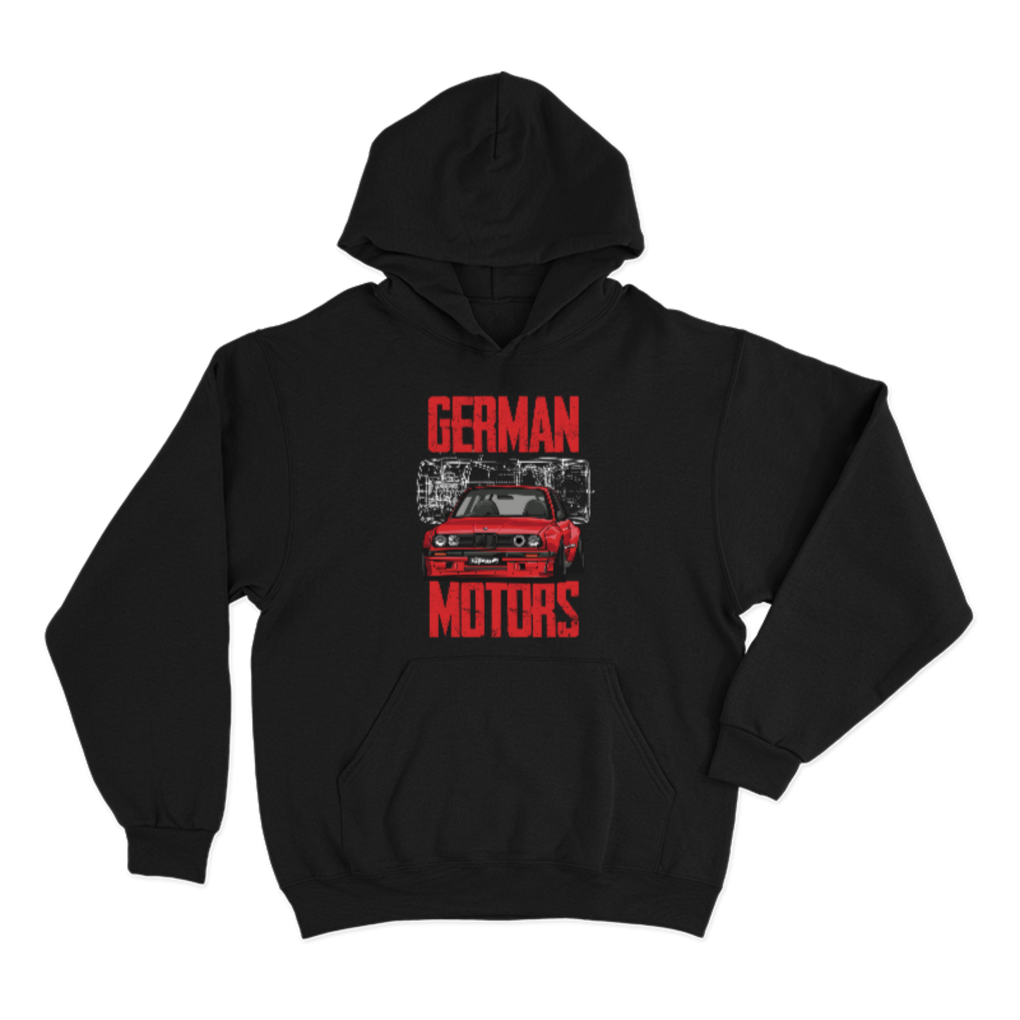 Hoodie BMW German Motors Retro