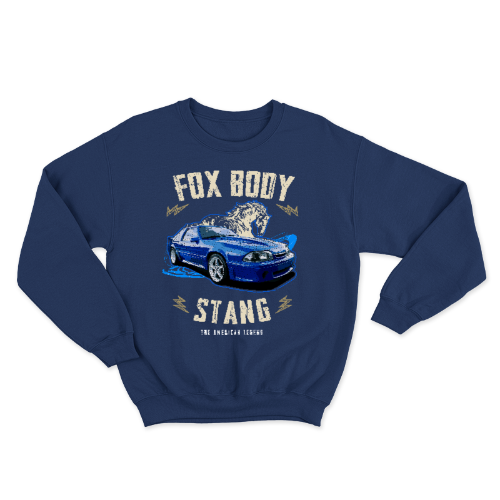 Sudadera Fox Body Stang 92 Blue