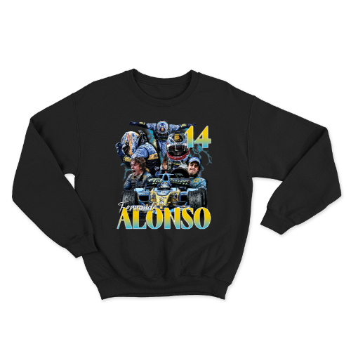 Sudadera Fernando Alonso Retro Fórmula 1