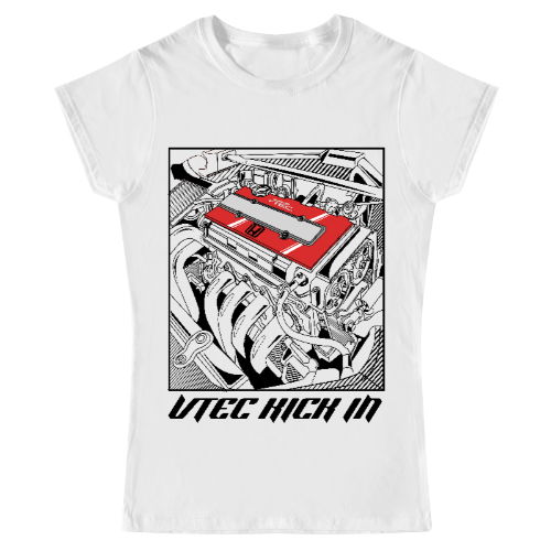 Playera Mujer V-TEC Kick In Motor