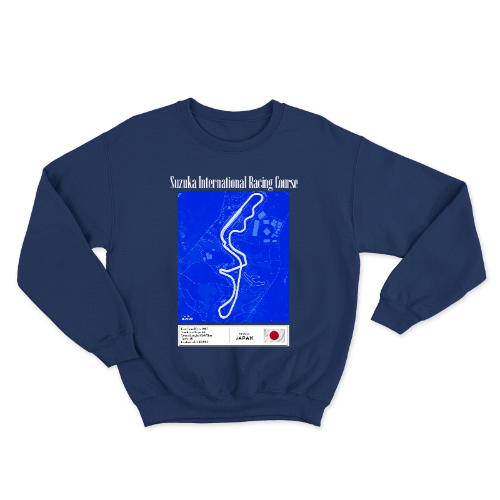 Sudadera Skyline Racing Tracks Suzuka