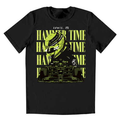 Playera Hombre Hamilton It´s Hammer Time Formula 1