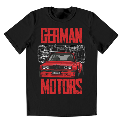 Playera Hombre BMW German Motors Retro